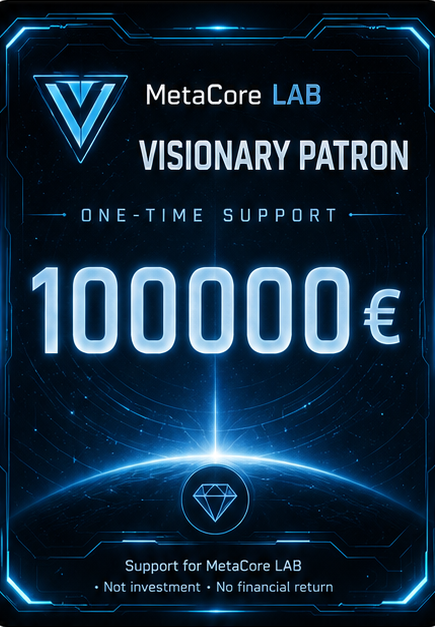 Visionary Patron · 100 000 €