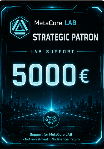 Strategic Patron · 5 000 €